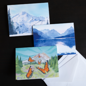 PNW Series 1 - Blank Notecards 3pk