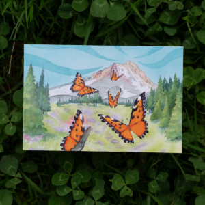 Mount Hood - 4x6 Classic Postcard