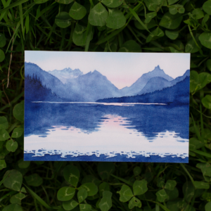 Waptus Lake - 4x6 Classic Postcard
