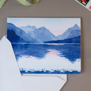 Waptus Lake - Blank Notecard