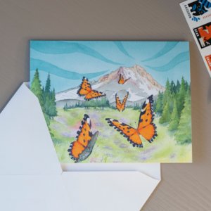 Mount Hood - Blank Notecard