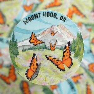 Mount Hood, Oregon 3" Sticker
